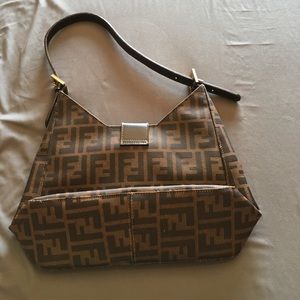 Authentic Fendi Zucca Handbag